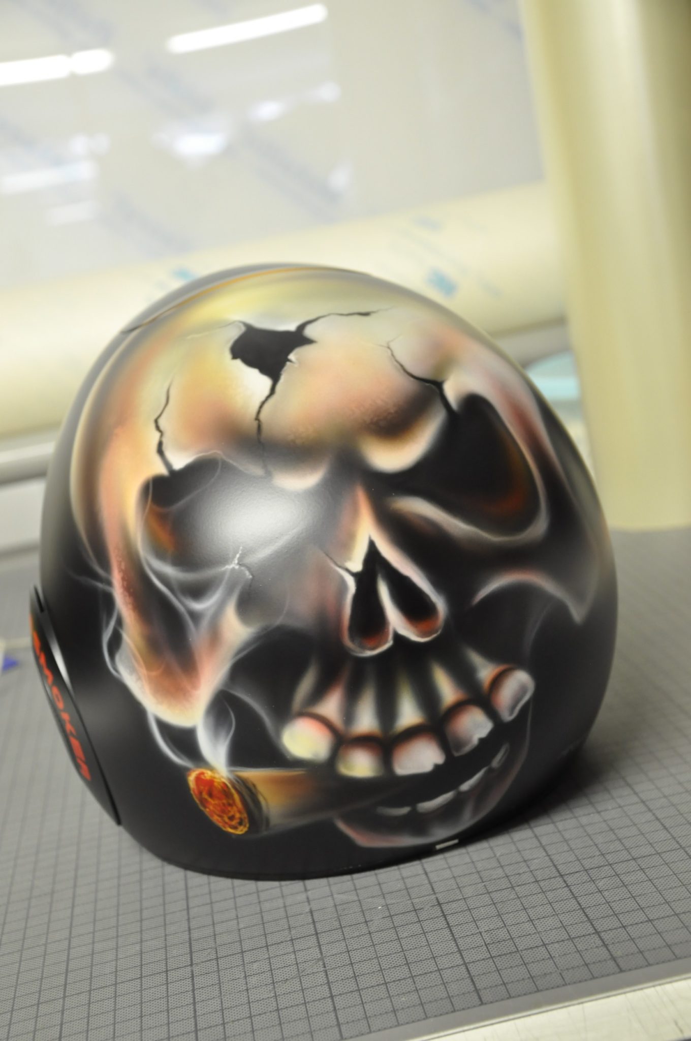 Airbrush Helm GB Airdeco Airbrush Gilles Bachmann